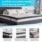Flash Furniture King Size Lt Gray Fabric Platform Bed w/ Mattress SL-BM10-12-GG - alternate 4